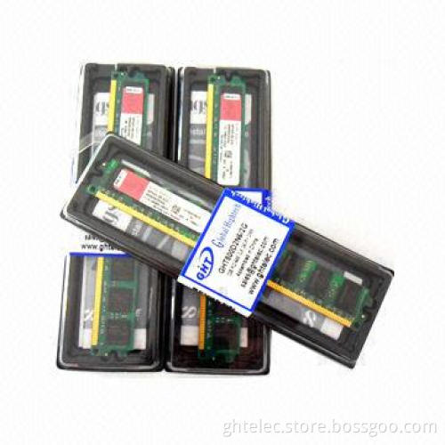 Excellent quality lifetime warranty ETT original chips DDR2, 2GB desktop,FCC/CE/RoHS full compatible